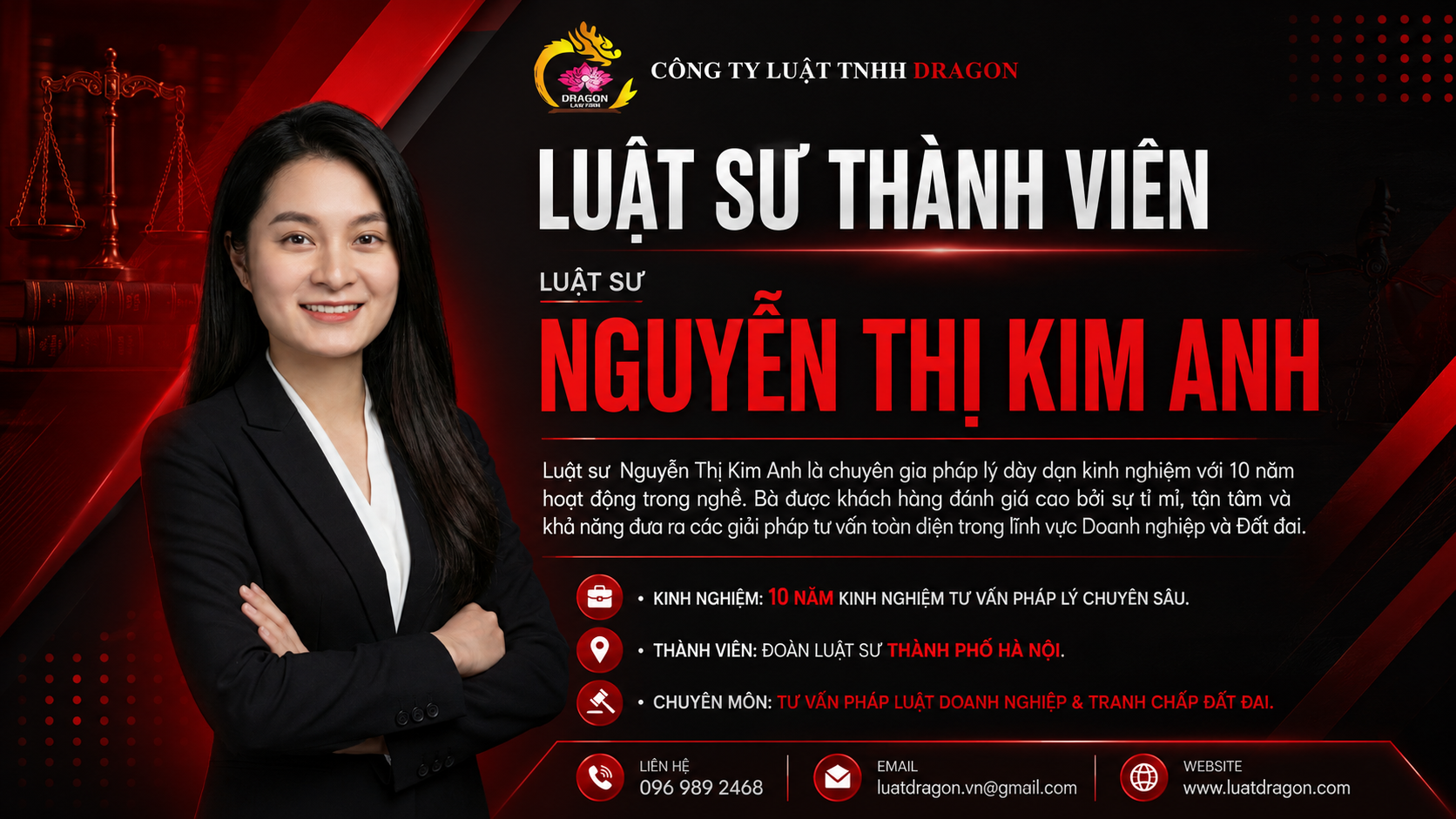 Luật sư Nguyễn Thị Kim Anh